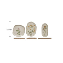 Load image into Gallery viewer, Assorted Hand-Painted Wildflower Plates - Indie Indie Bang! Bang!