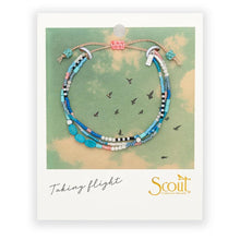 Load image into Gallery viewer, Mixed Media Bracelet - Sky/Turquoise - Indie Indie Bang! Bang!