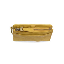 Load image into Gallery viewer, Bobbie Bifold Wallet With Carabiner Mustard - Indie Indie Bang! Bang!