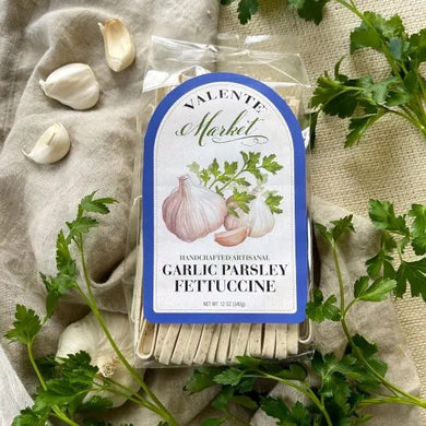 Garlic Parsley Fettuccine - Indie Indie Bang! Bang!