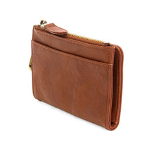 Load image into Gallery viewer, Bobbie Bifold Wallet With Carabiner - Walnut - Indie Indie Bang! Bang!