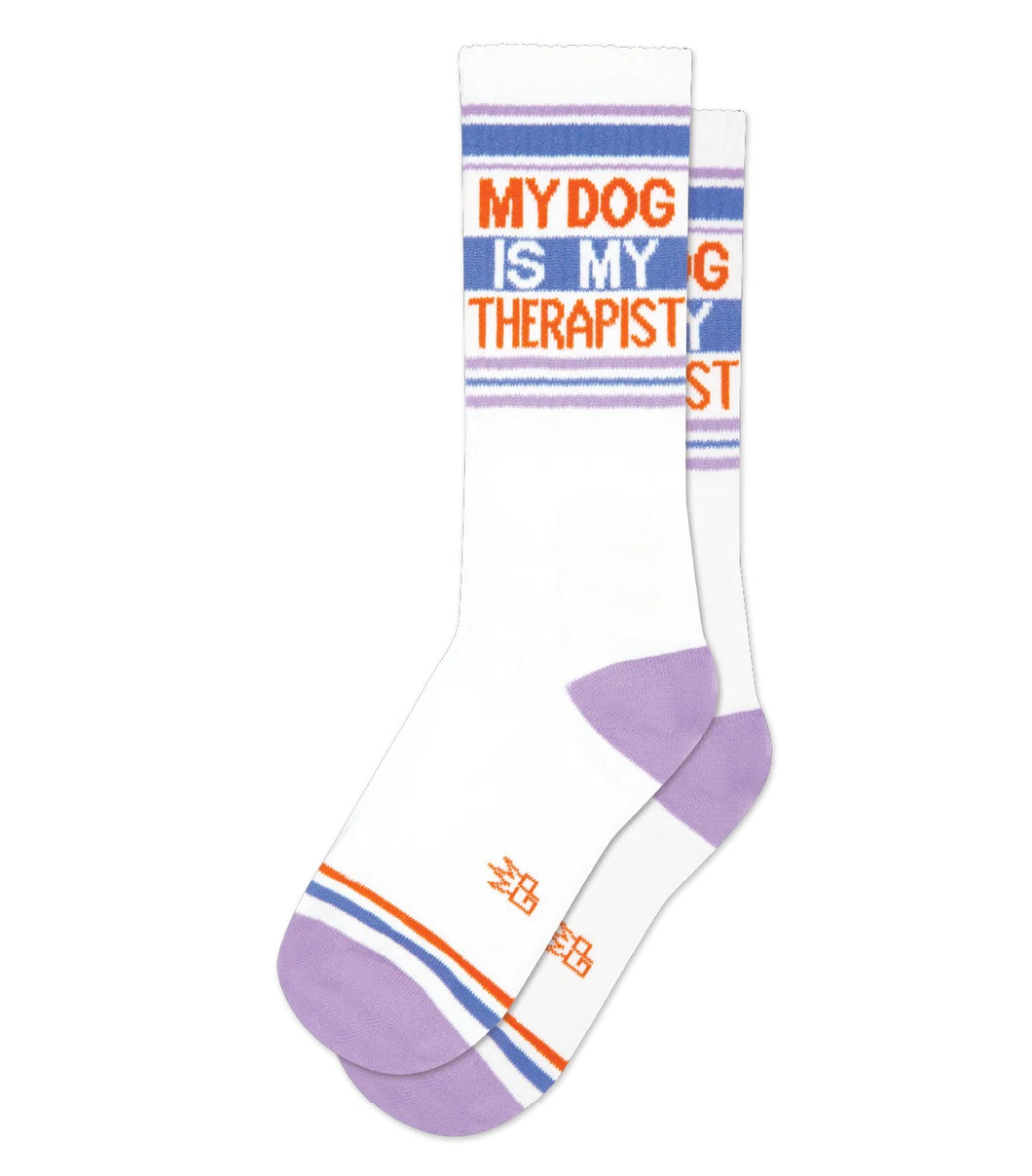 My Dog Is My Therapist Socks