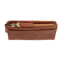 Load image into Gallery viewer, Bobbie Bifold Wallet With Carabiner - Walnut - Indie Indie Bang! Bang!