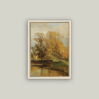 Autumn Study Framed Antique Art - Indie Indie Bang! Bang!