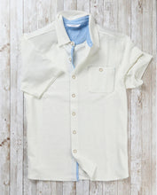 Load image into Gallery viewer, Waffle Button Down Short Sleeve Shirt - Indie Indie Bang! Bang!