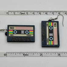 Load image into Gallery viewer, Cassette  Earrings - Indie Indie Bang! Bang!