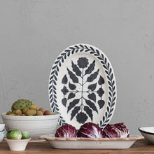 Load image into Gallery viewer, Hand-Painted Stoneware Platter - Indie Indie Bang! Bang!
