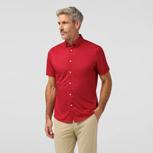 Load image into Gallery viewer, Halyard Short Sleeve Button Down - Hot Dot Red - Indie Indie Bang! Bang!
