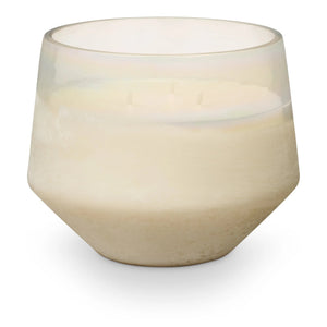 Winter White Large Baltic Glass Candle - Indie Indie Bang! Bang!