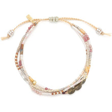 Load image into Gallery viewer, Mixed Media Bracelet - Magic/Labradorite/Gold - Indie Indie Bang! Bang!
