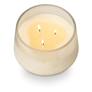 Winter White Large Baltic Glass Candle - Indie Indie Bang! Bang!