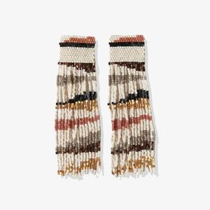 Belle Mixed Metallic Fringe Earrings - Indie Indie Bang! Bang!