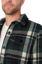 Load image into Gallery viewer, Winter Green Shirt Jacket - Indie Indie Bang! Bang!