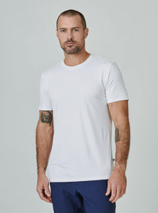 Core Crew Neck Tee - White - Indie Indie Bang! Bang!