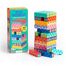 Load image into Gallery viewer, Wild Wobble! Wooden Tumbling Tower