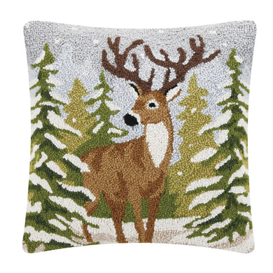 Snowfall Deer Hook PIllow - Indie Indie Bang! Bang!