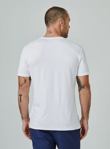 Core Crew Neck Tee - White - Indie Indie Bang! Bang!