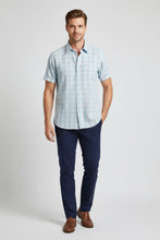 Load image into Gallery viewer, Spring Plaid Seersucker Shirt With Two Pocket - Indie Indie Bang! Bang!