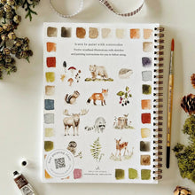 Load image into Gallery viewer, Woodlands Watercolor Workbook - Indie Indie Bang! Bang!