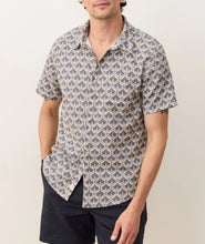 Load image into Gallery viewer, Stretch Selvage Short Sleeve Shirt - Agave - Indie Indie Bang! Bang!