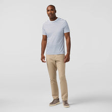 Load image into Gallery viewer, White Navy Stripe Palmer T-Shirt | Mizzen+Main