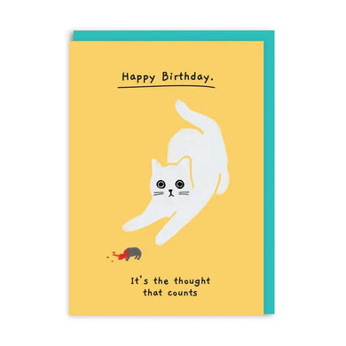 It's the Thought That Counts Card - Indie Indie Bang! Bang!