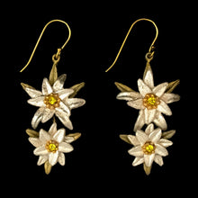 Load image into Gallery viewer, Michael Michaud | Double Edelweiss Long Earrings