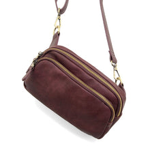 Load image into Gallery viewer, Kylie Double Zip Sling/ Belt Bag