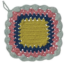 Load image into Gallery viewer, Crochet Pot Holder - Indie Indie Bang! Bang!