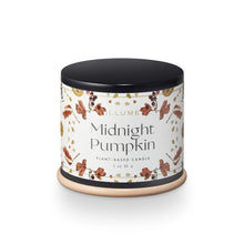 Load image into Gallery viewer, Midnight Pumpkin Vanity Tin Candle - Indie Indie Bang! Bang!