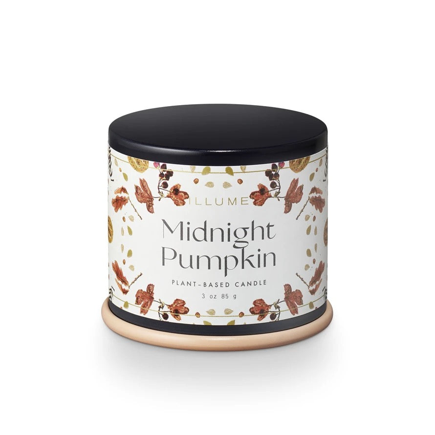 Midnight Pumpkin Vanity Tin Candle - Indie Indie Bang! Bang!