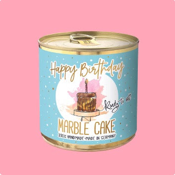 Happy Birthday | Marble Cake in a Can - Indie Indie Bang! Bang!