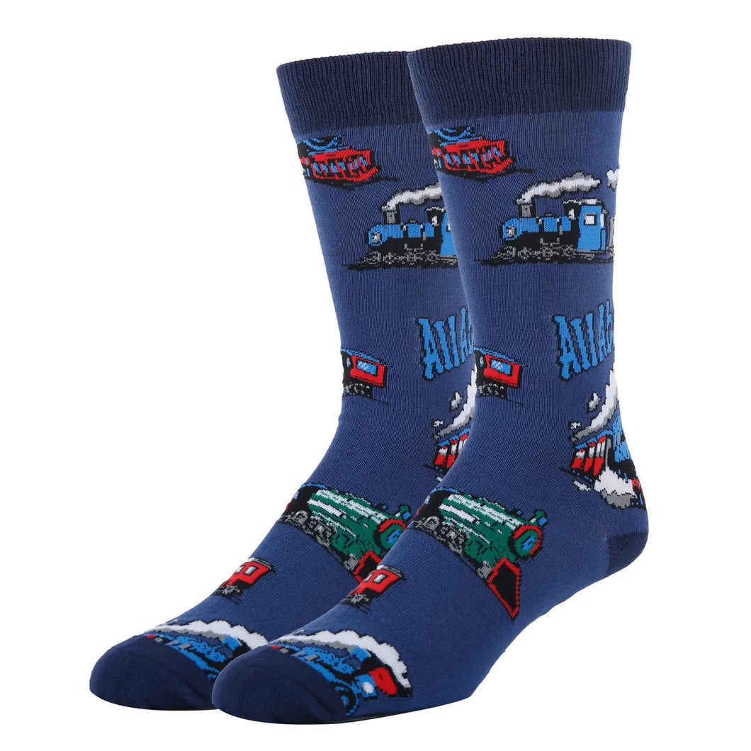 All Aboard Men's Socks - Indie Indie Bang! Bang!