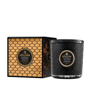 Burning Woods Boxed Luxe Candle 30oz - Indie Indie Bang! Bang!