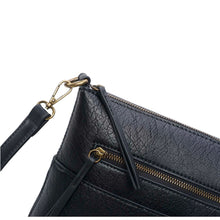 Load image into Gallery viewer, Zoe Two Tone Classic Vegan Leather Brass Toned Crossbody - Indie Indie Bang! Bang!