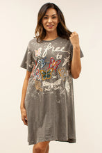 Load image into Gallery viewer, Grey Bowie Dress - Indie Indie Bang! Bang!