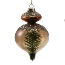 Load image into Gallery viewer, Glass Ornament With Bottlebrush Tree Inside - Indie Indie Bang! Bang!