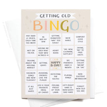Load image into Gallery viewer, Getting Old Bingo Birthday Card - Indie Indie Bang! Bang!