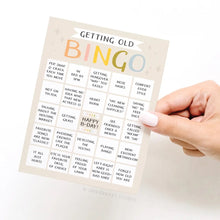 Load image into Gallery viewer, Getting Old Bingo Birthday Card - Indie Indie Bang! Bang!
