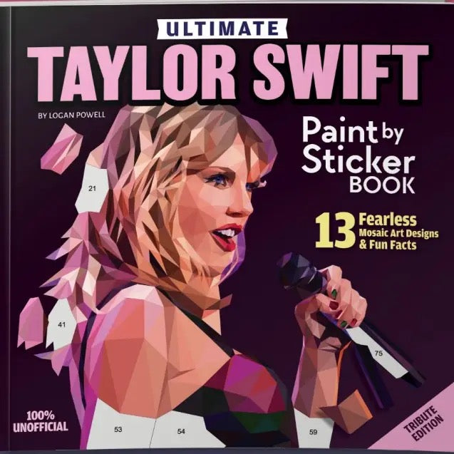 Taylor Swift | Sticker Painting Book - Indie Indie Bang! Bang!