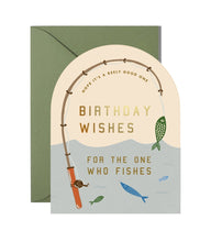 Load image into Gallery viewer, Fishing Reely Good Birthday Card