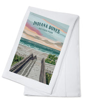 Load image into Gallery viewer, Indiana Dunes National Park Tea Towel - Indie Indie Bang! Bang!