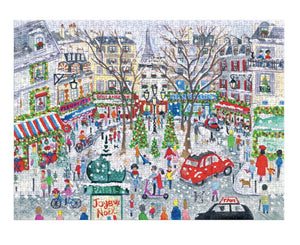 Christmas in Paris 1000-Piece Foil Jigsaw Puzzle - Indie Indie Bang! Bang!