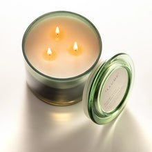 Load image into Gallery viewer, Hinoki Sage Statement Glass Candle - Indie Indie Bang! Bang!