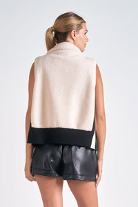 Off White Zip Up Vest - Indie Indie Bang! Bang!