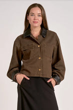 Load image into Gallery viewer, Joanne Jacket with Leather Trim |Elan
