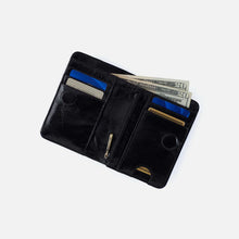 Load image into Gallery viewer, HOBO | Jill Bifold Wallet - Black - Indie Indie Bang! Bang!