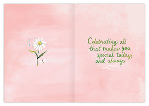 Wildflower Mother's Day Card - Indie Indie Bang! Bang!