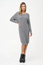 Load image into Gallery viewer, Knit Crew-Neckline Dress - Indie Indie Bang! Bang!