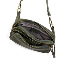Load image into Gallery viewer, Kylie Double Zip Sling/ Belt Bag